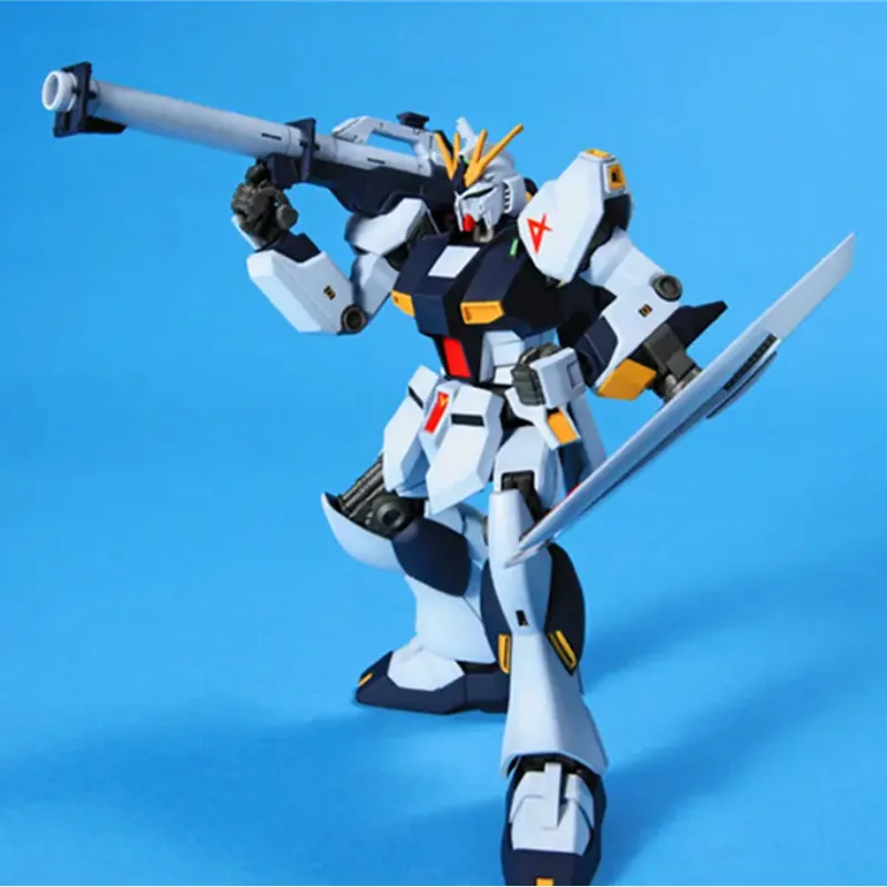 BANDAI HGUC 086 Nu Gundam Mobile Suit Gundam, Xia Yu's Rise Model Kits 14cm-2