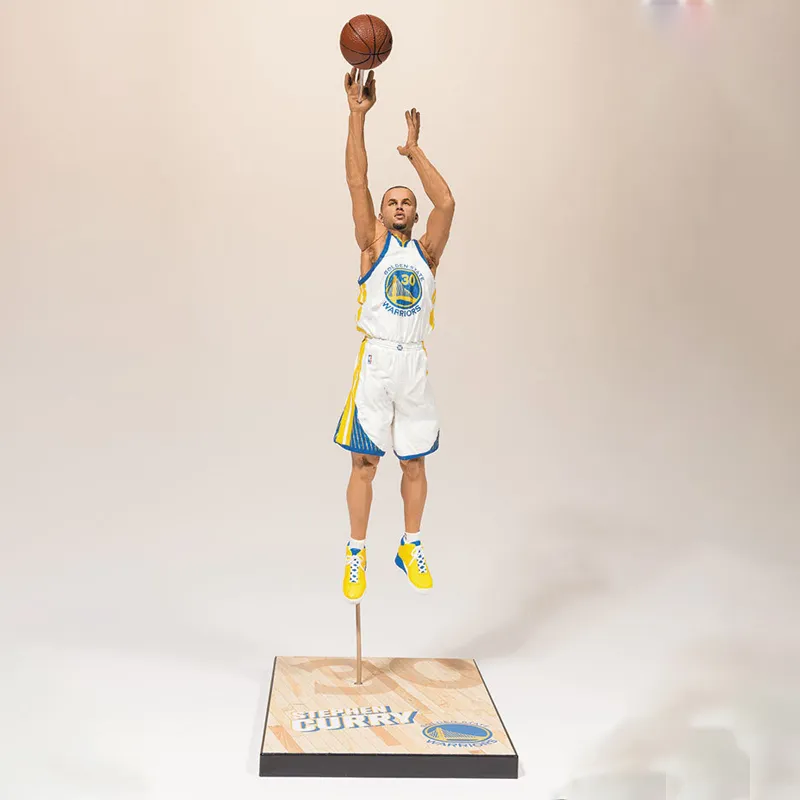 McFARLANE Stephen Curry Maikfan NBA Collection 28th Generation Scale Figures-2