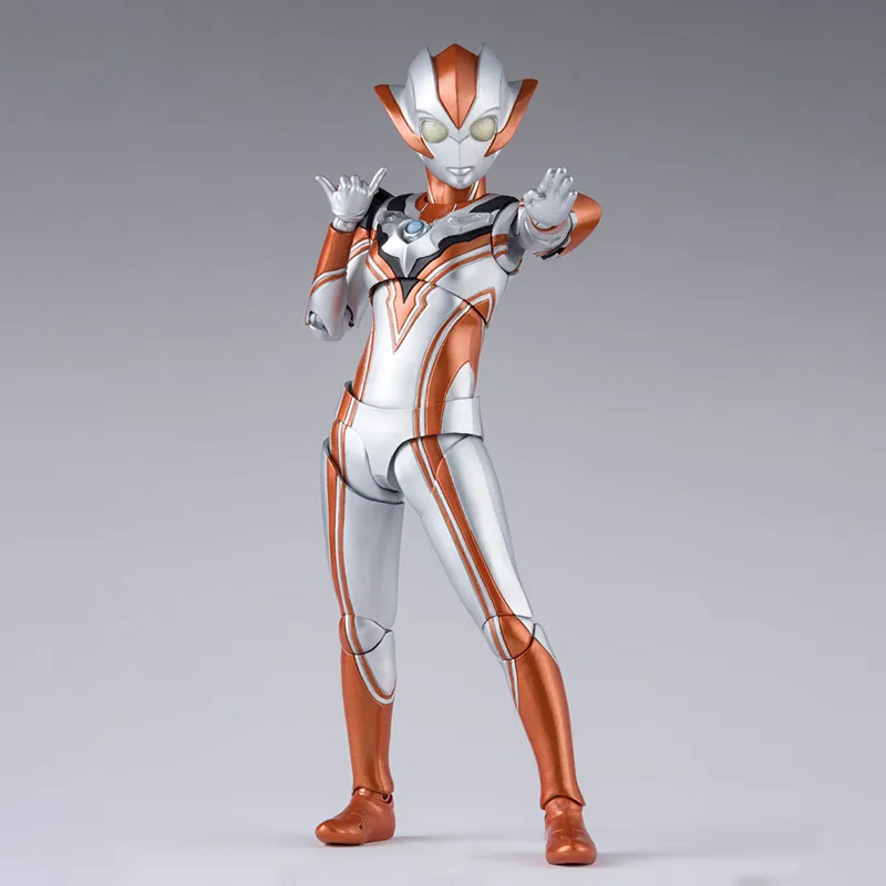 BANDAI Ultraman Characters S.H.Figuarts Gaioru Ultraman Action Figures 14.5cm-3