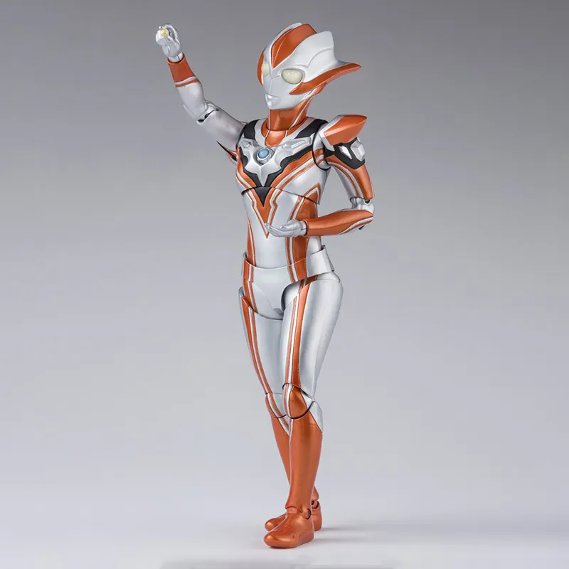 BANDAI Ultraman Characters S.H.Figuarts Gaioru Ultraman Action Figures 14.5cm-4