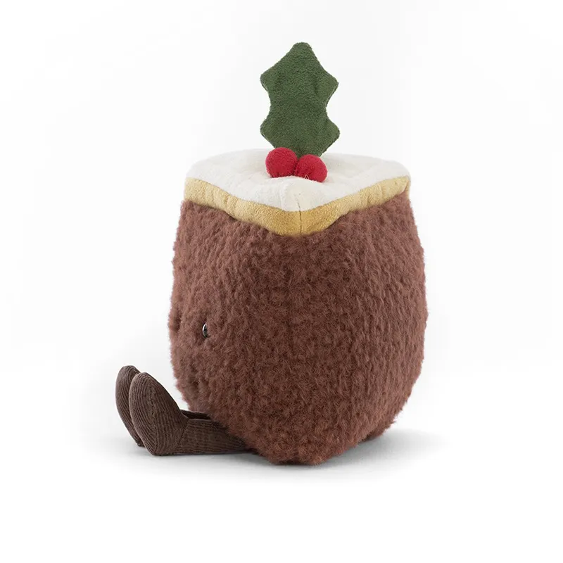 JELLYCAT Amuseables Slice Of Christmas Cake Plush Toy-2