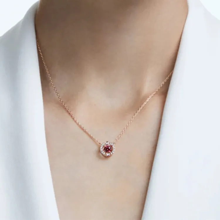 Swarovski Faux Crystal Necklaces Women's-4