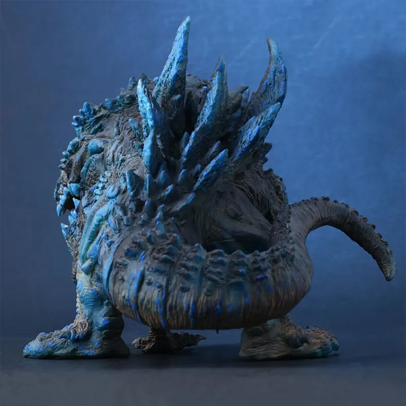 XPLUS Godzilla Chibi Realistic Movie 1998 Nighttime Edition Scale Figure Chibi Figures 13cm-5