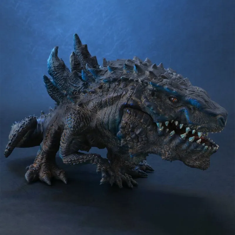 XPLUS Godzilla Chibi Realistic Movie 1998 Nighttime Edition Scale Figure Chibi Figures 13cm-7