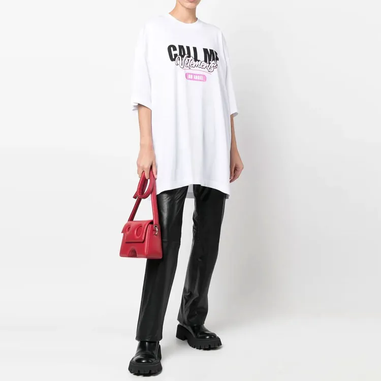 Vetements T Shirts Unisex White-2