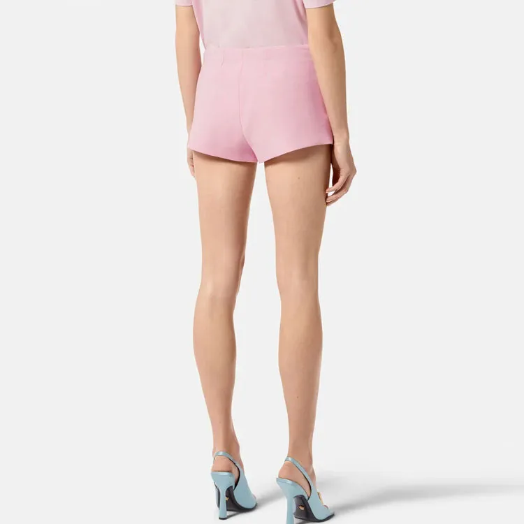 VERSACE Casual Shorts Women's Pink-3
