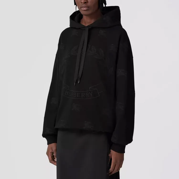 Burberry Sweatshirts Women's Black-2