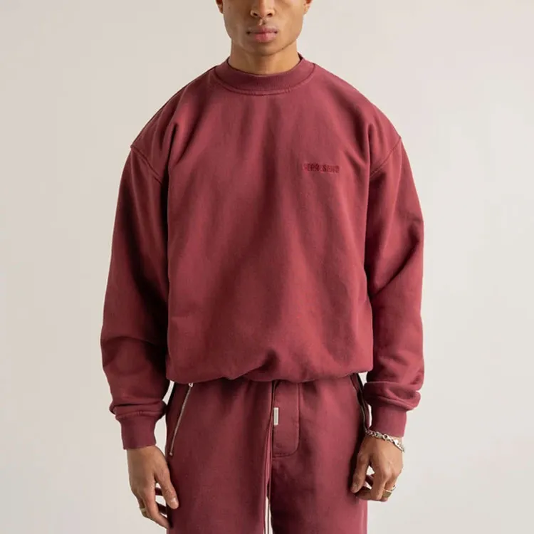 REPRESENT Blank Oversized Crewneck-1