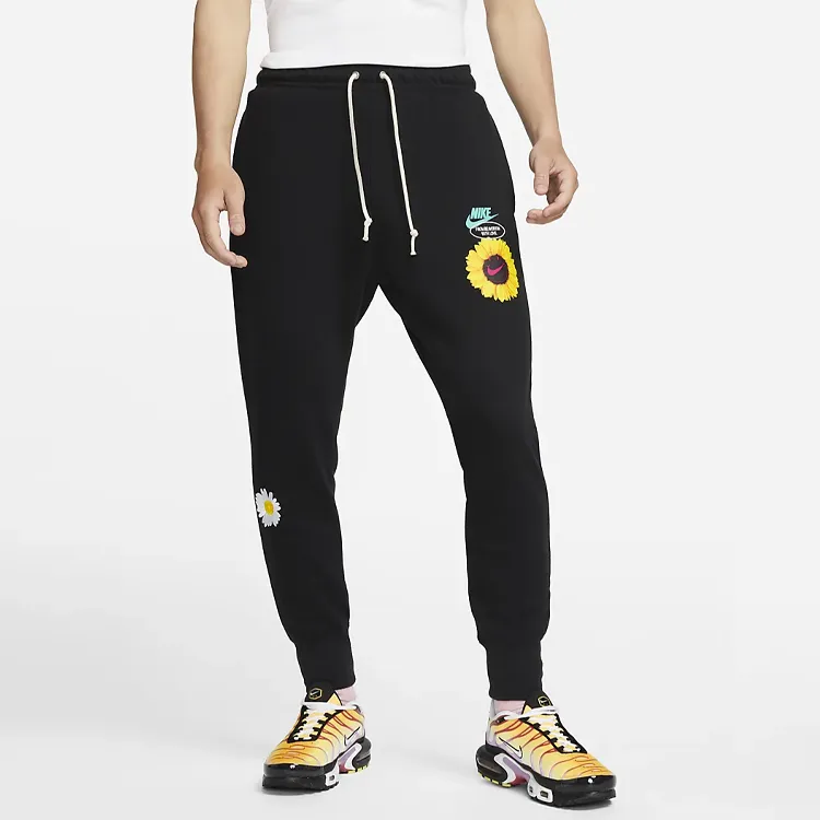 Nike Knitted Sweatpants Men Black-5