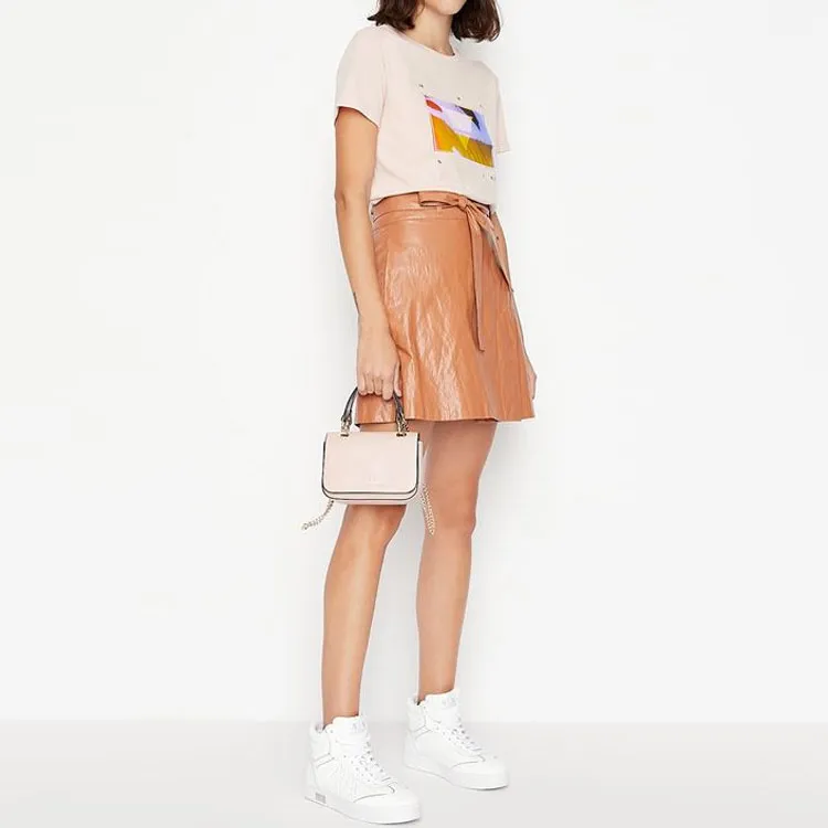 ARMANI EXCHANGE T Shirts Women's Orange-1