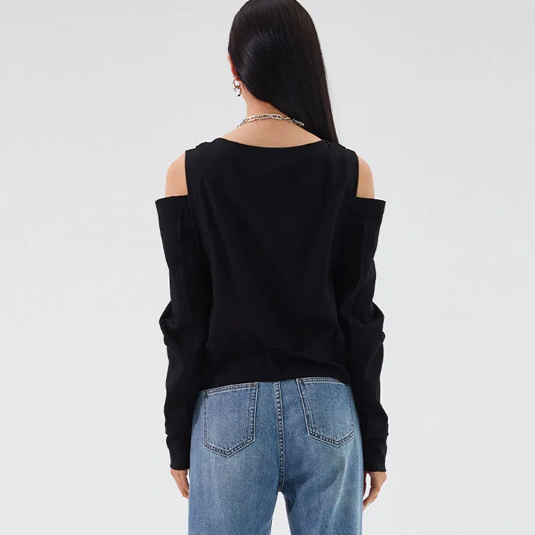 LOFT SHINE T Shirt Women's Black-2
