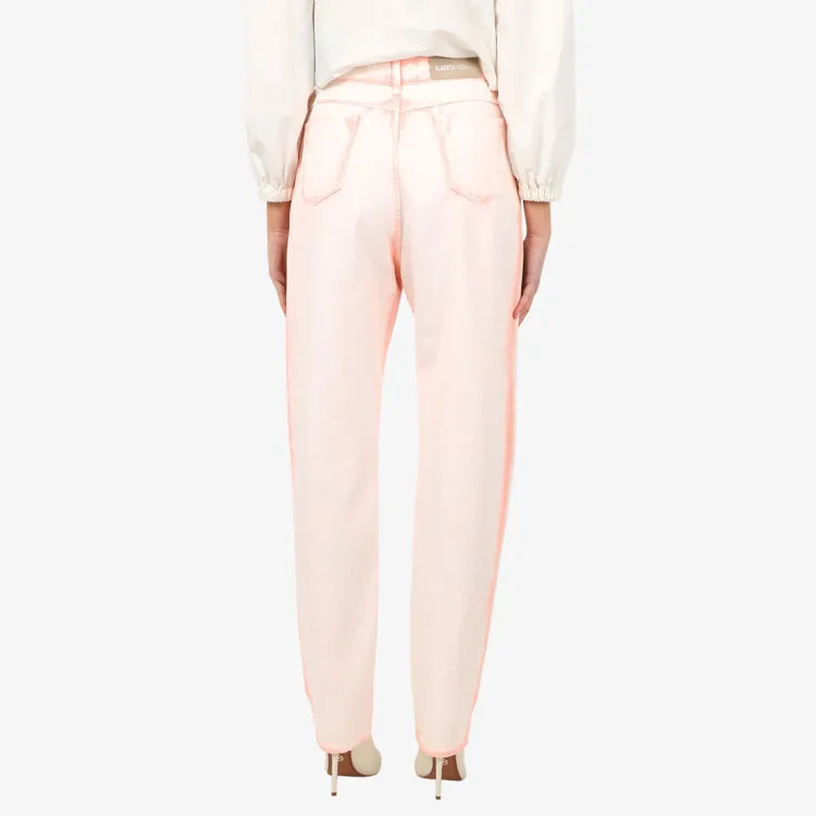 ALBERTA FERRETTI Sorbet Sky Dye Tapered Jeans-2