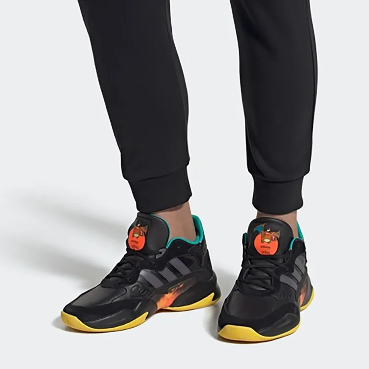 Adidas Neo Streetspirit 2.0 Sports Casual Shoes 'Black Yellow'-4