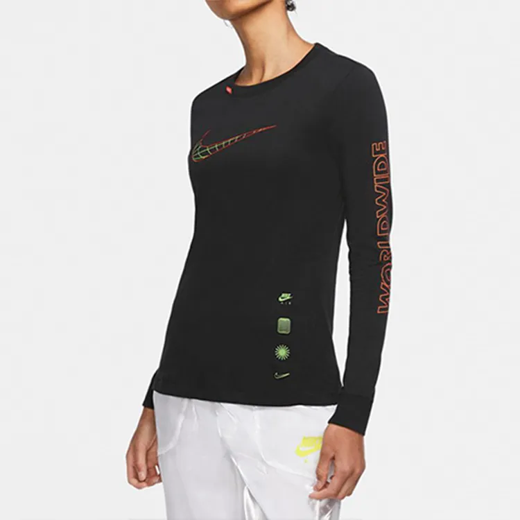 Nike T Shirts Women's Black-4