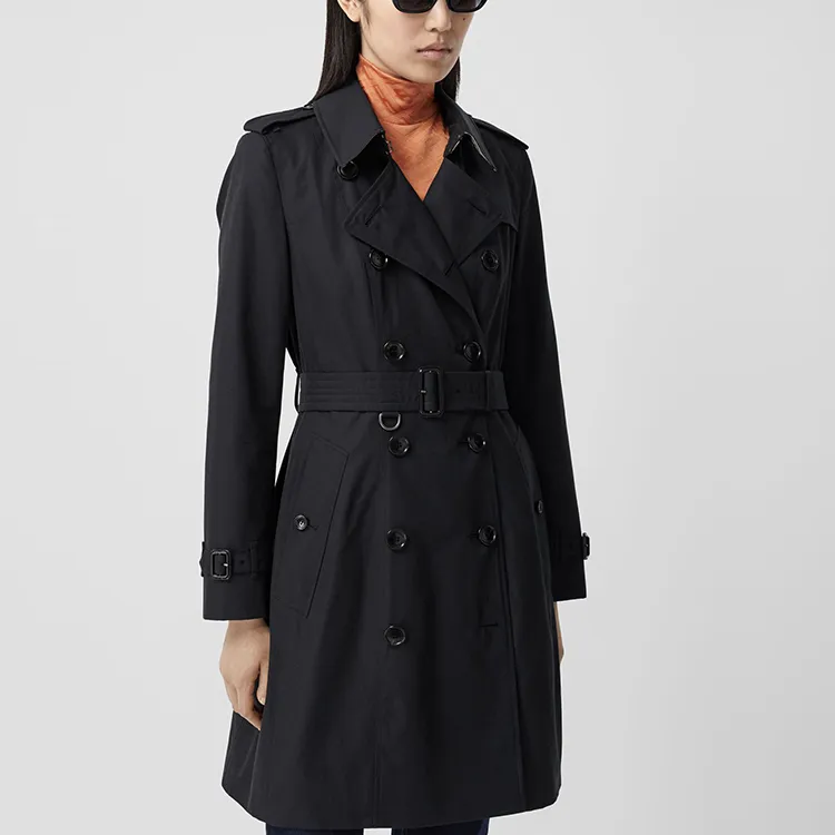 Burberry Trench Coat Women's Midnight-3