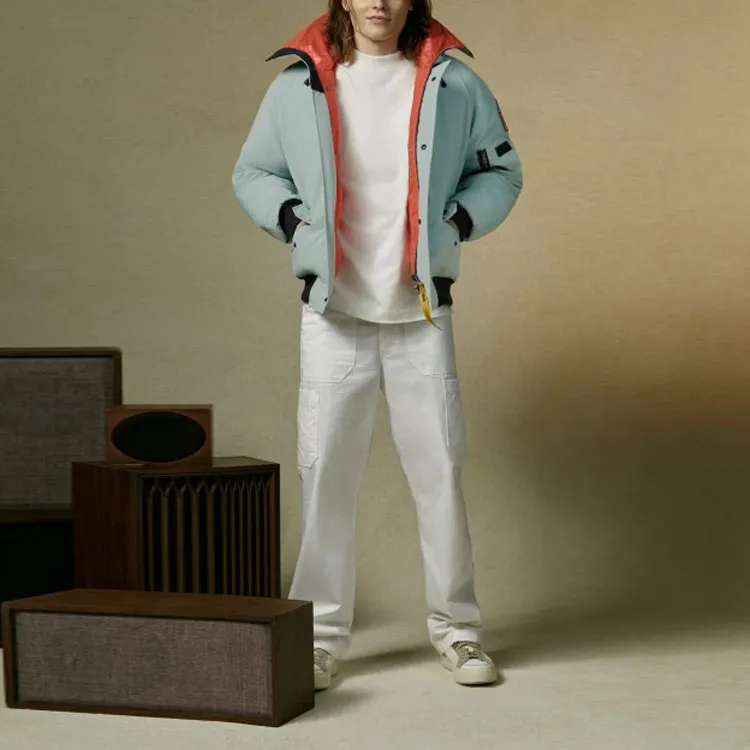 Canada Goose x RHUDE X NBA SS21 Down Jacket Winter Unisex Azure-4