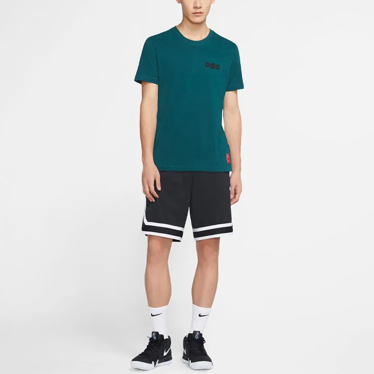 Nike Dri Fit T Shirts Men Green-1