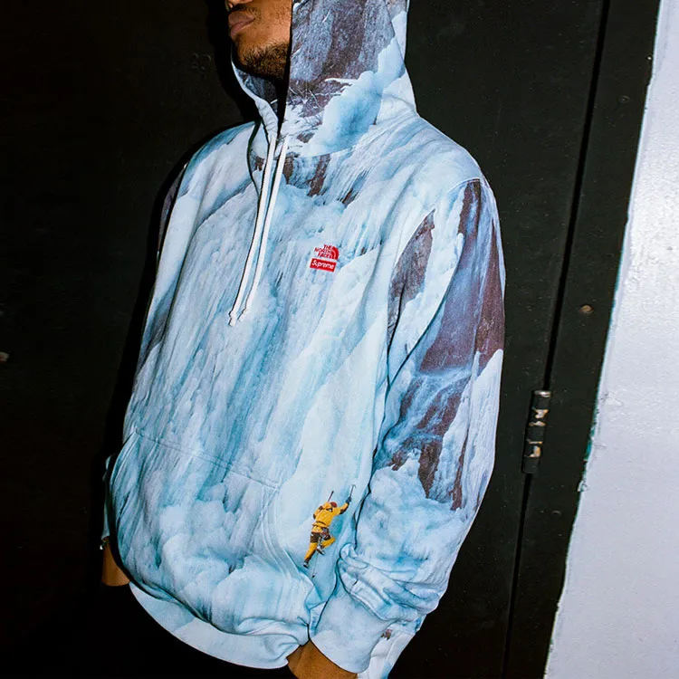 Supreme The North Face Ice Climb Hooded Sweatshirt-2