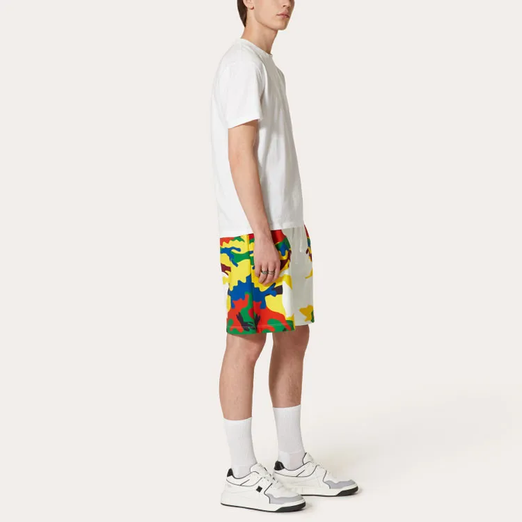 Valentino Casual Shorts Men White-2