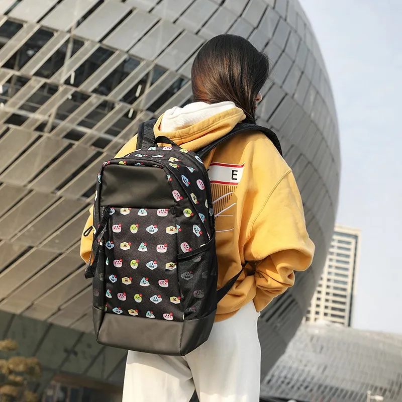 Nike Fabric Backpack Unisex Black/Black/Deep Smoke Gray-3