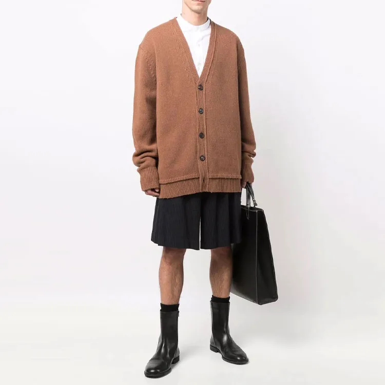 Maison Margiela Sweaters Men Brown-1