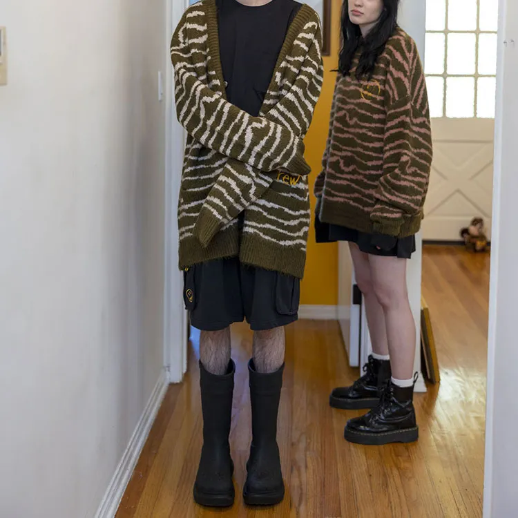 Drew House Sketch Mascot Squiggle Cardigan-3