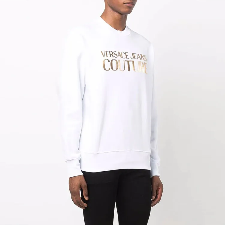 VERSACE JEANS COUTURE Sweatshirts Men White-4