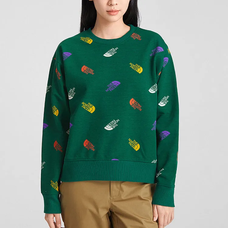 THE NORTH FACE Loose Fit Knitwear Women's Green-1
