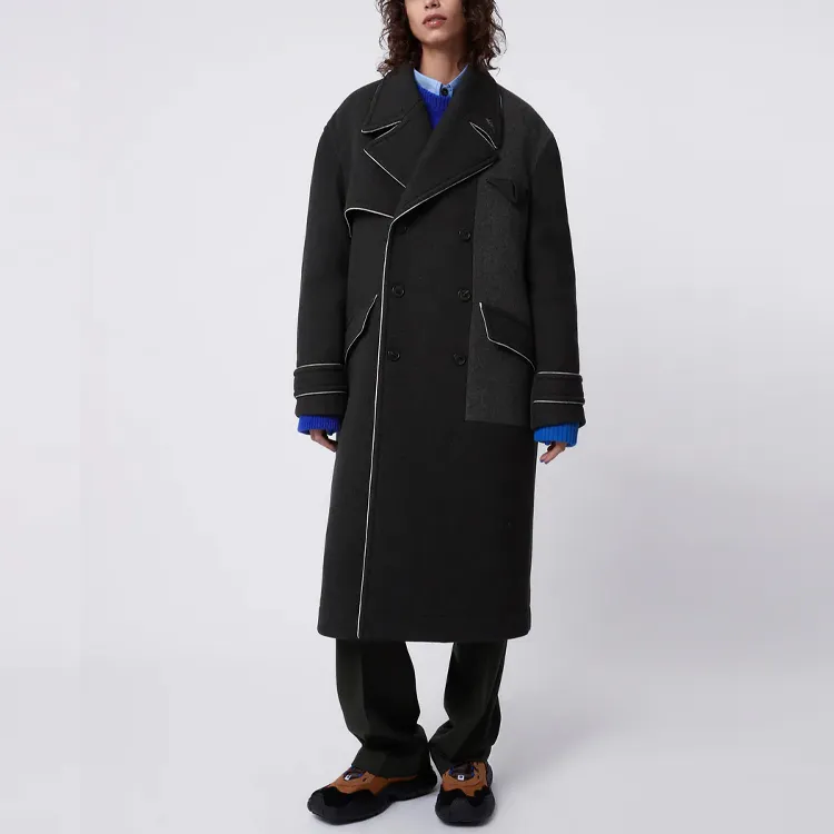 Zara X ADER ERROR ADER ERROR X Zara Coats Unisex Black-4