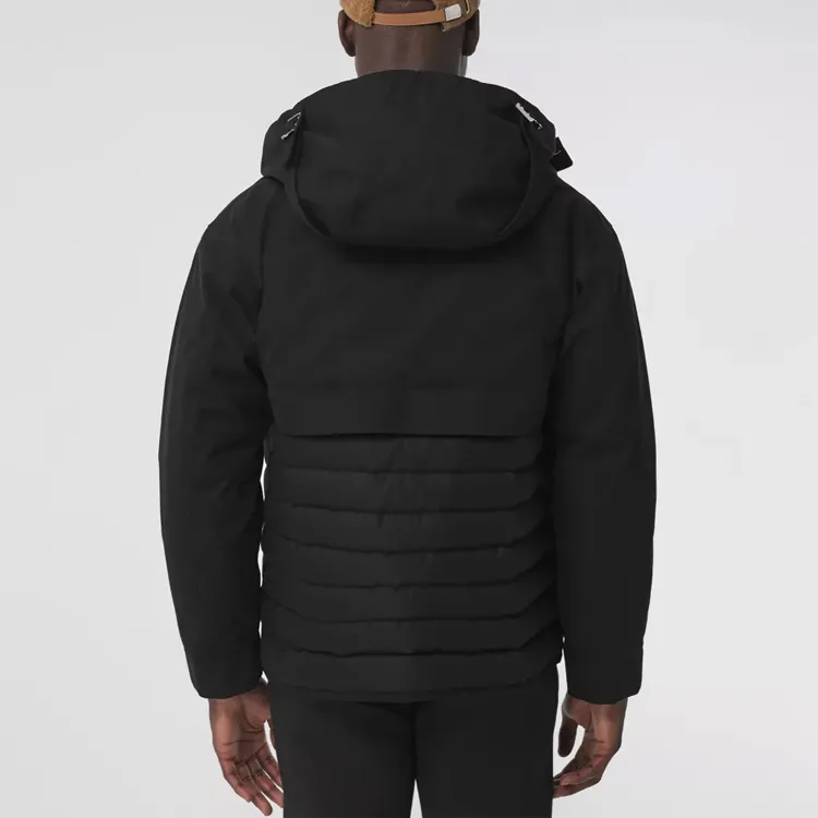 Burberry Down Jacket Fall And Winter Coat Men's Black 8046970-2