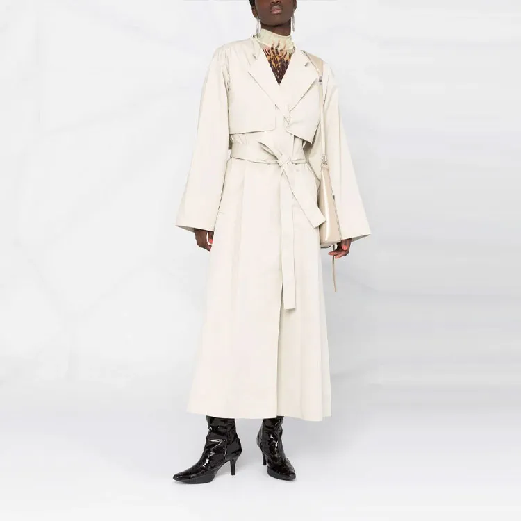 AMBUSH Trench Coats Women's Ecru-1