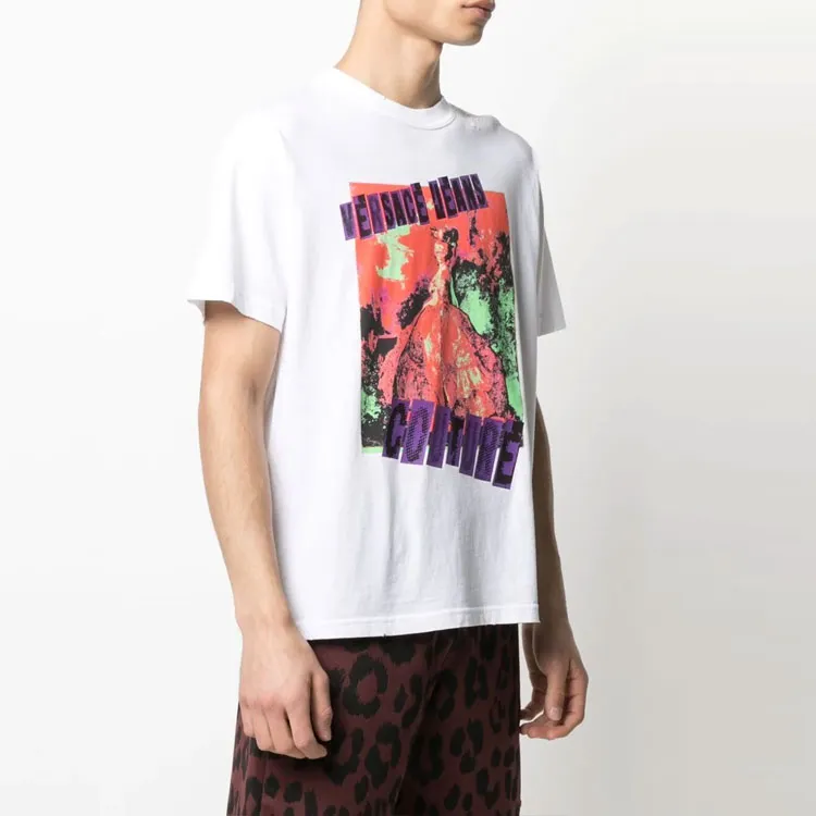 VERSACE VERSACE T Shirt Men's White-4
