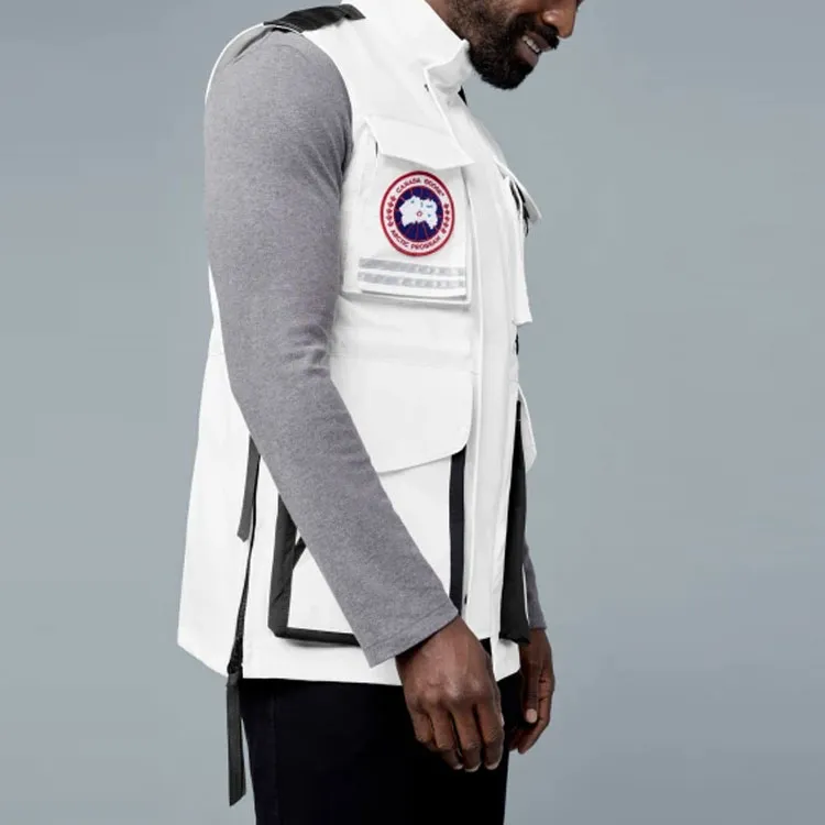 Canada Goose Vests Men White-4