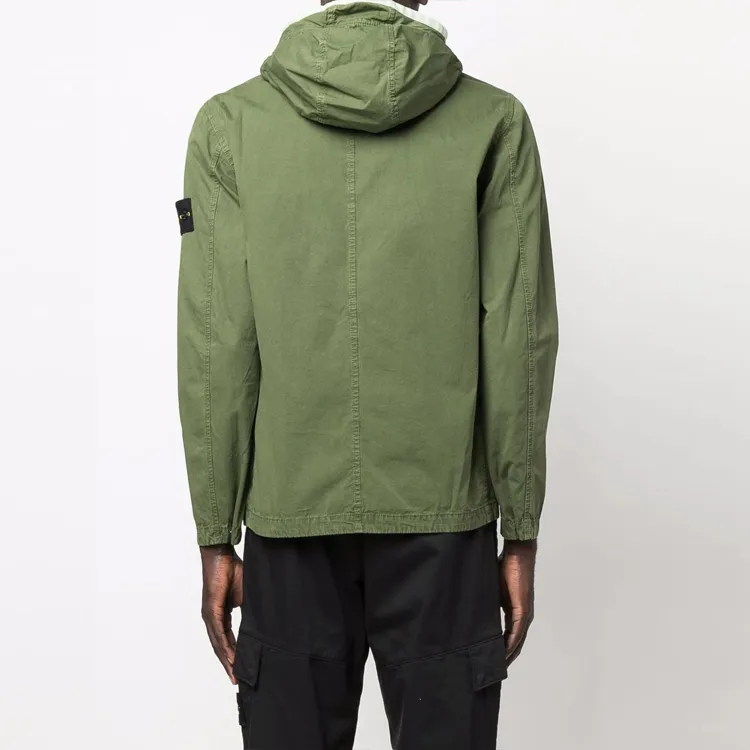 STONE ISLAND Jackets Men Green-1