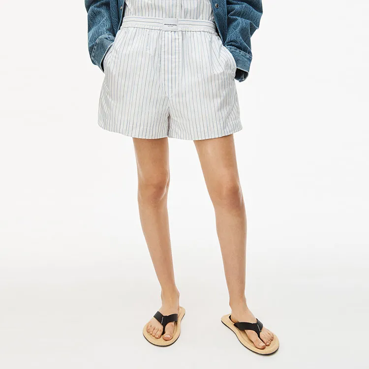 Alexander Wang Casual Shorts Unisex White-3