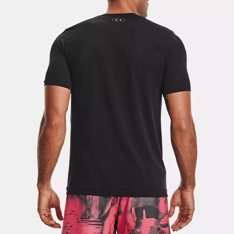 Under Armour RUSH T Shirt Men's Black-2