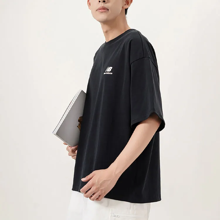 New Balance SS22 T Shirt Men's Black-6