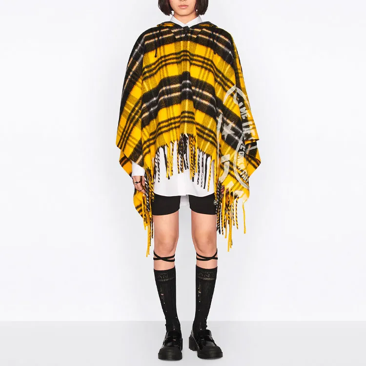DIOR Quarterly New Products Cloaks Women's Yellow-2