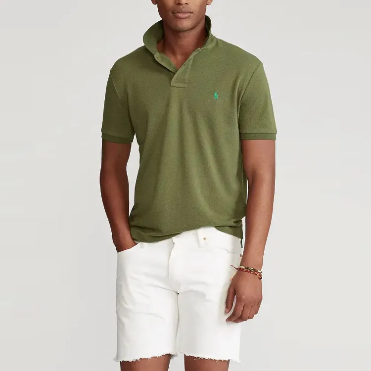 Polo Ralph Lauren SS22 Polo Shirt Men's Olive Green-2