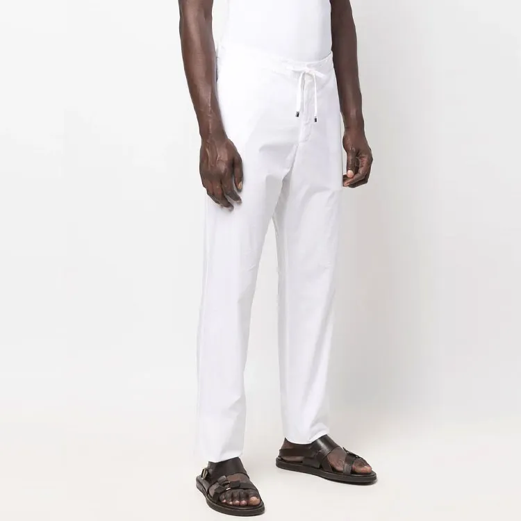 MALO SS22 Casual Pants Men's White-3