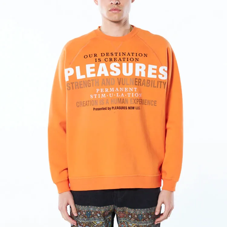 PLEASURES Permanent Crewneck-4