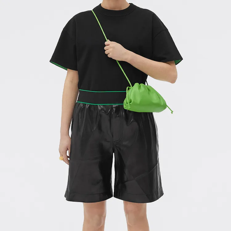 Bottega Veneta The Mini Pouch Acid Green-4