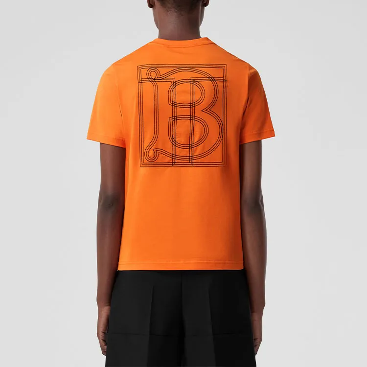 Burberry SS22 Regular T Shirt Women's Orange-2