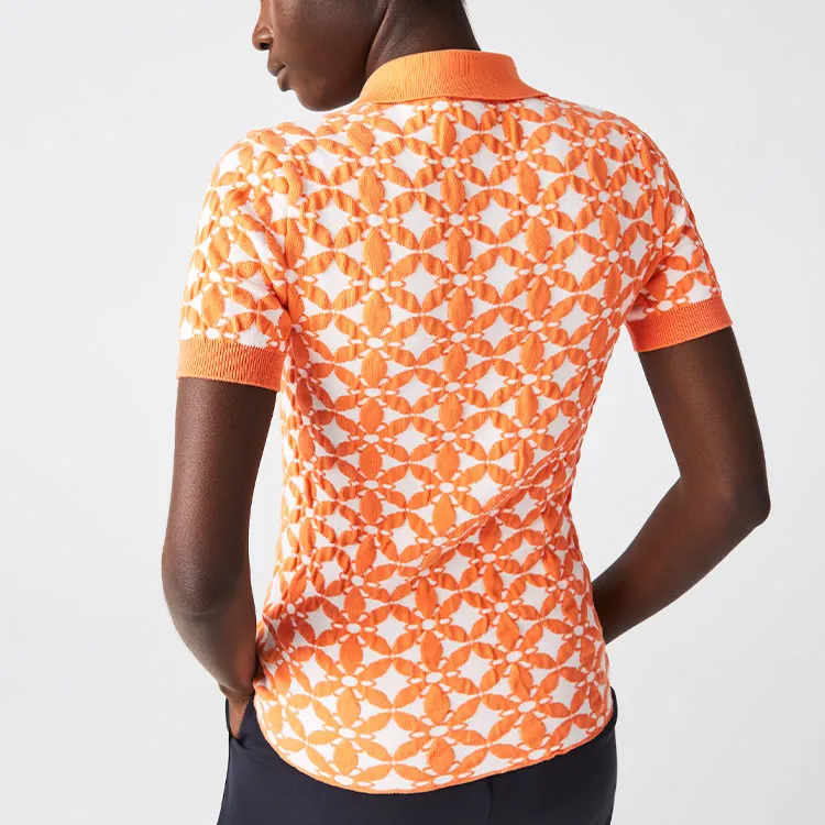 LACOSTE Polo Shirts Women's Orange-1
