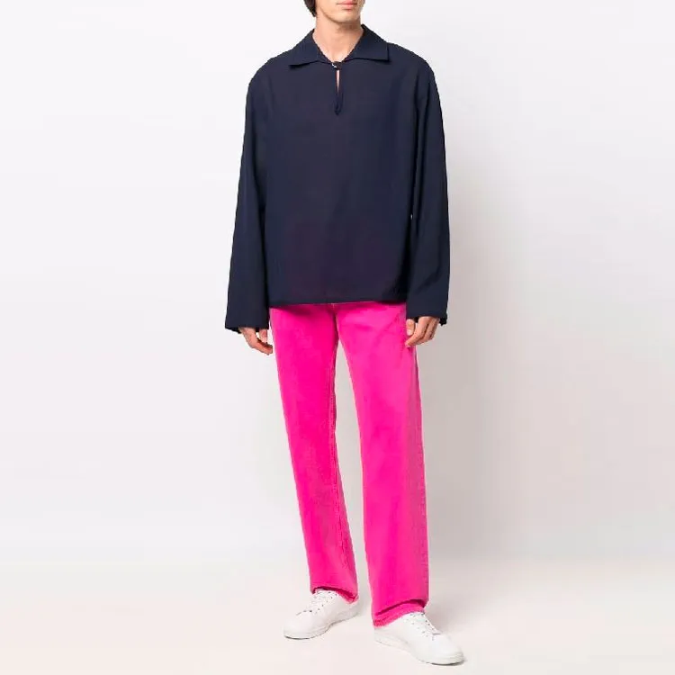 Jacquemus Jeans Men Pink-1