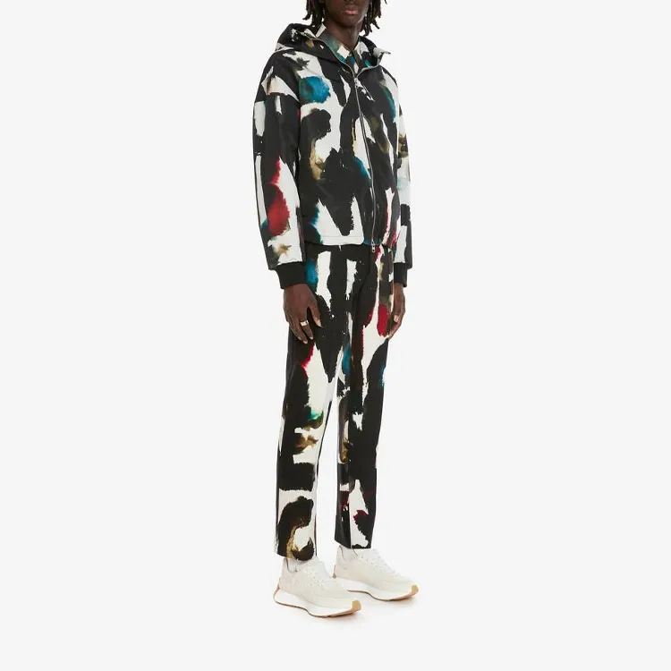 Alexander McQueen Zip Up Long Sleeved Windbreaker-3