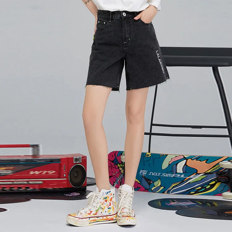 LALABOBO Denim Shorts Women's-2