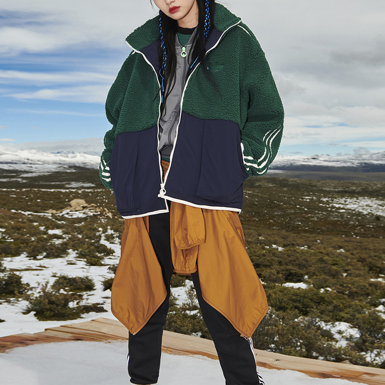 Adidas Originals Jackets Unisex Green - POIZON