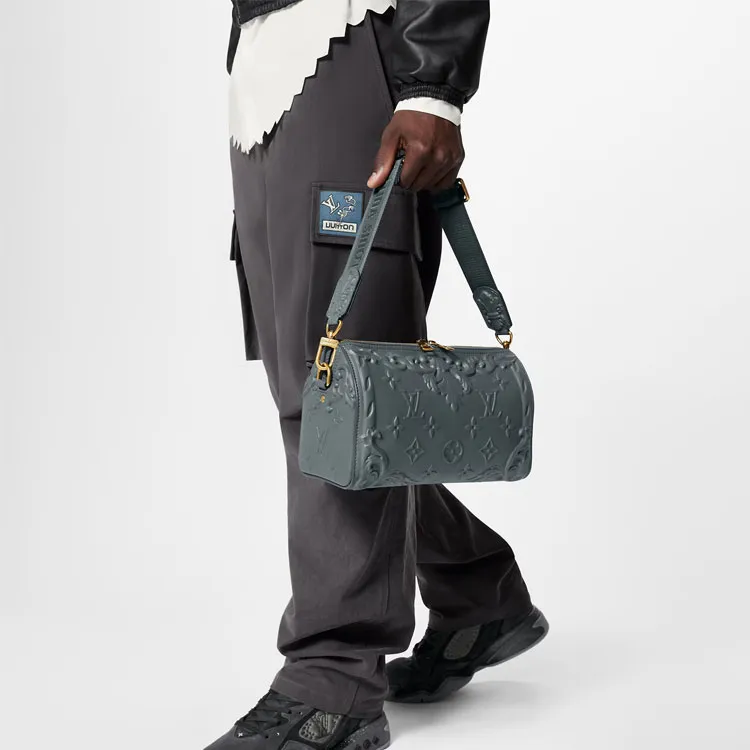 LOUIS VUITTON City Keepall Dark Shadow Gray-6