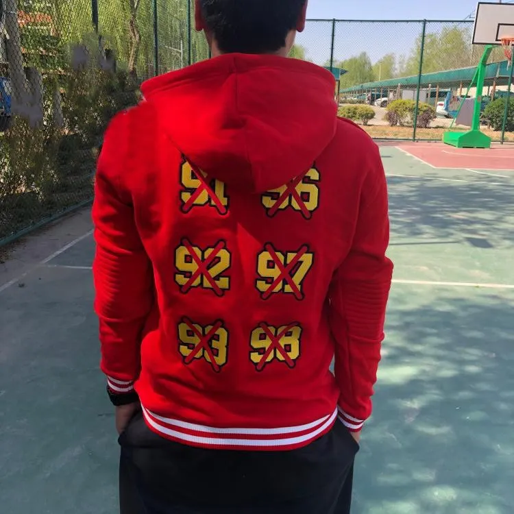 Jordan Sweatshirts Men Red-2